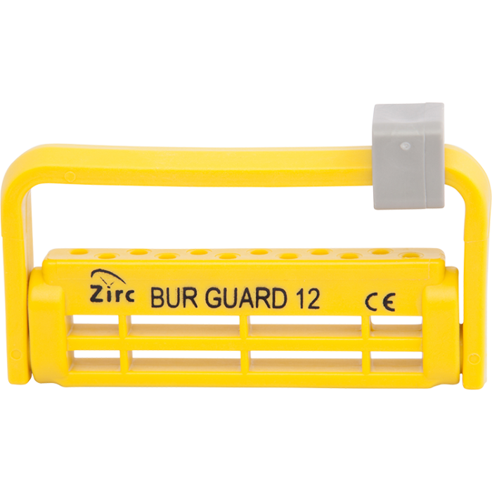 Bur Guard - 12-Hole-Neon Yellow (O)