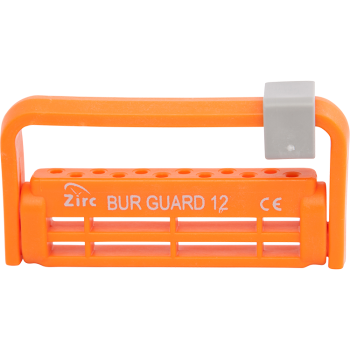 Bur Guard - 12-Hole-Neon Orange (Q)