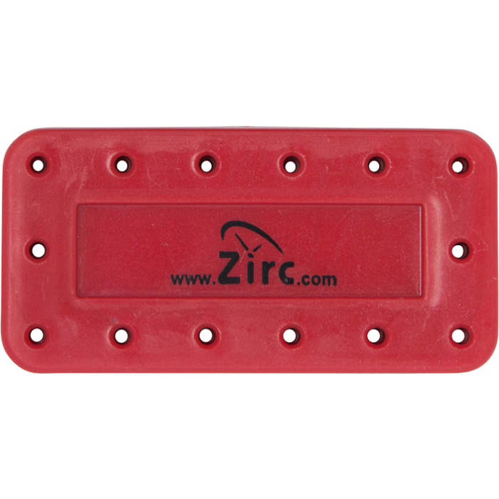 Bur Block - 14-Hole Magnetic-Red (M)