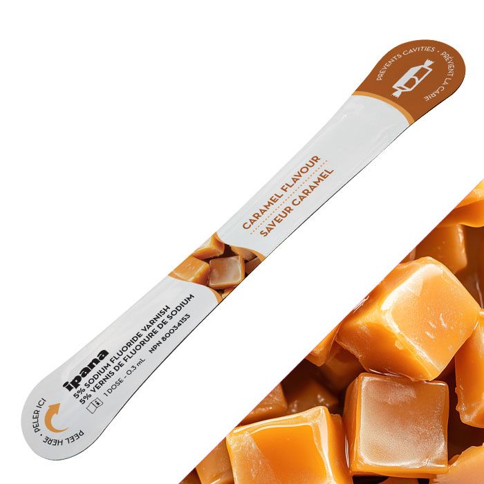 ipana Fluoride Varnish - Caramel