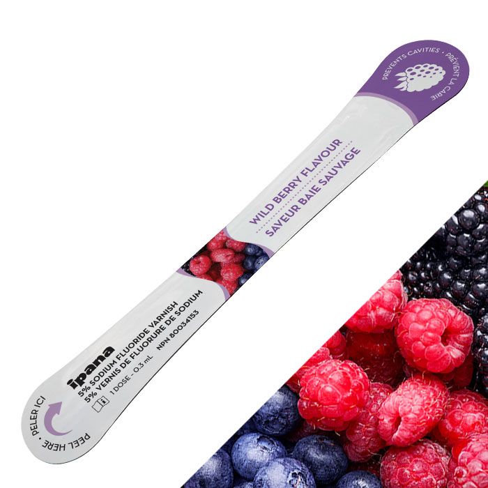 ipana Fluoride Varnish - Wild Berry