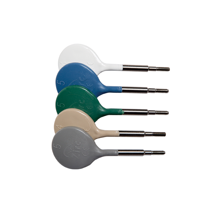 Zirc Crystal HD #5 Classic Assorted Mouth Mirror (12pk)