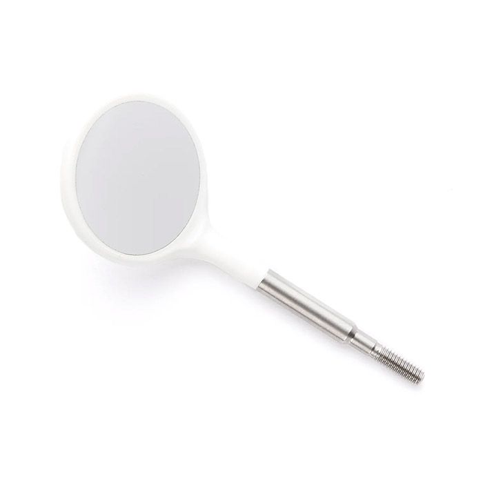 Crystal HD #5 Mouth Mirror Head Single Color (12pk)-White (A)