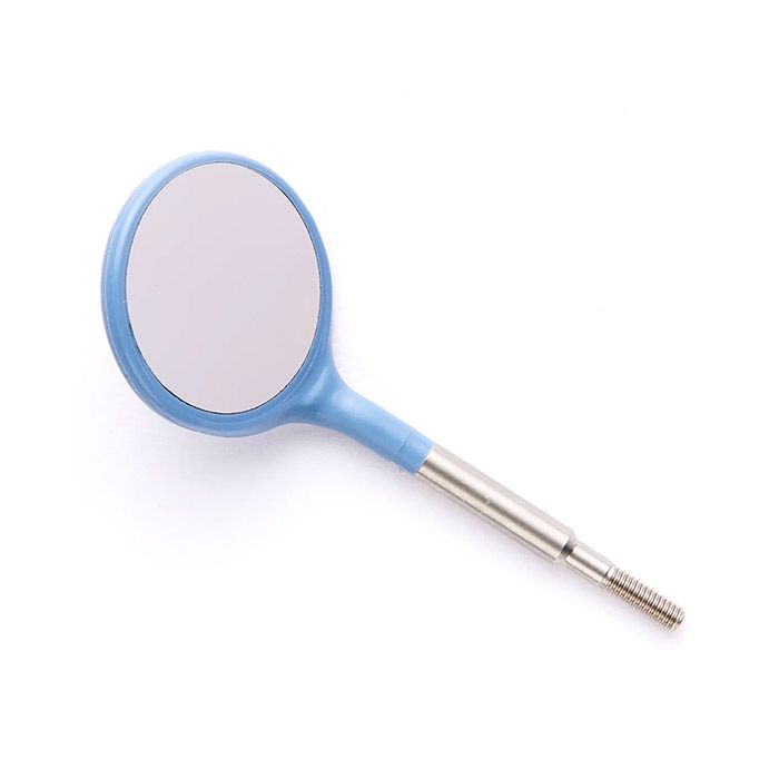 Crystal HD #5 Mouth Mirror Head Single Color (12pk)-Blue (B)