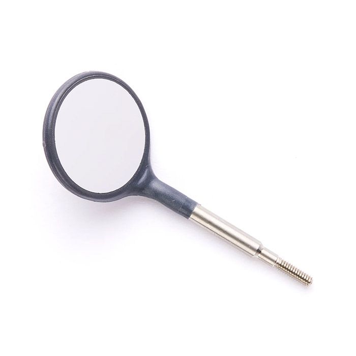 Crystal HD #5 Mouth Mirror Head Single Color (12pk)-Grey (I)