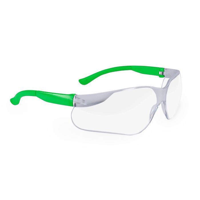 maxill Frames - Adult 276 - Green with Clear Lenses