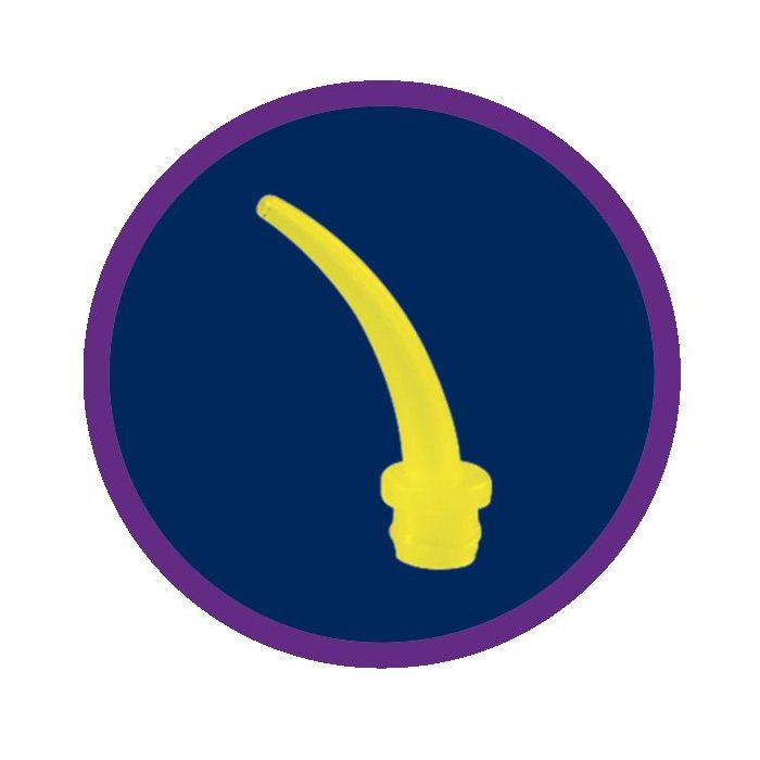 Mixing Tips Intra Oral Extensions Small Yellow 21mm