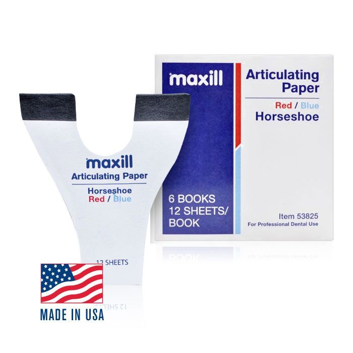 Articulating Paper - Red/Blue Horseshoe