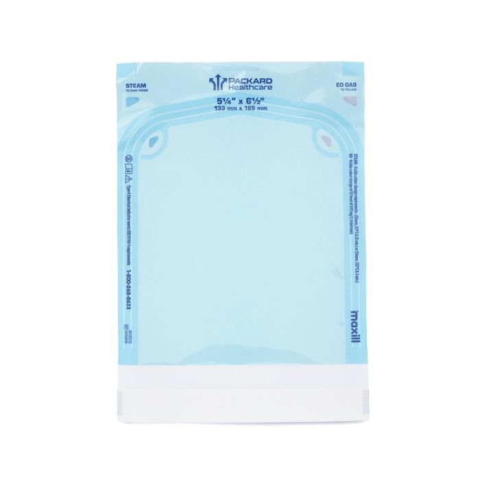 Packard Healthcare Sterilization Pouches - 5.25" x 6.5"