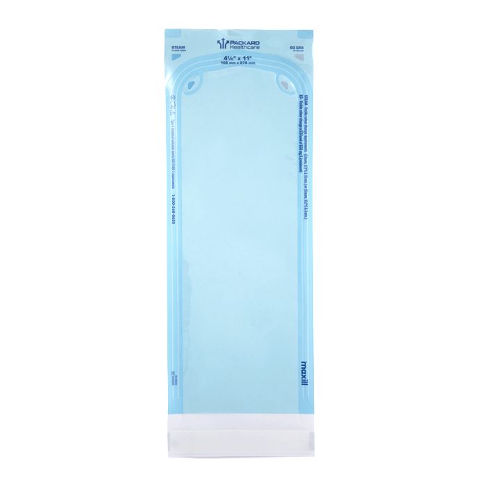 Packard Healthcare Sterilization Pouches - 4.25" x 11"
