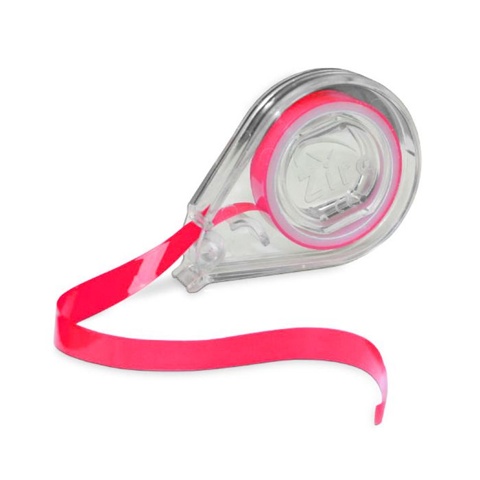 E-Z ID Tape Roll-Neon Pink (S)