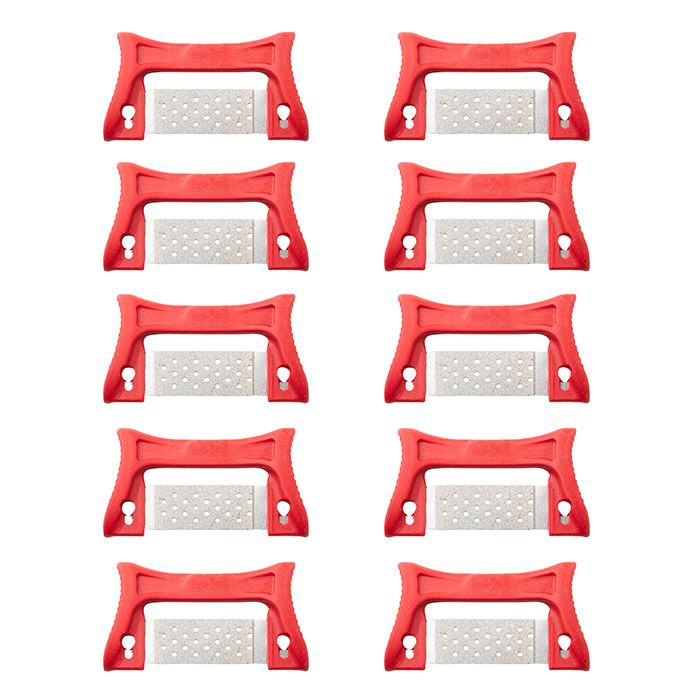 maxill xacto stripz shortz Interproximal Reduction Strips - RED | FINE