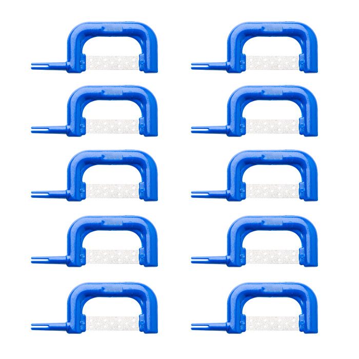 maxill xacto stripz sawz Interproximal Reduction Strips - RIGHT-SIDED - BLUE | MEDIUM