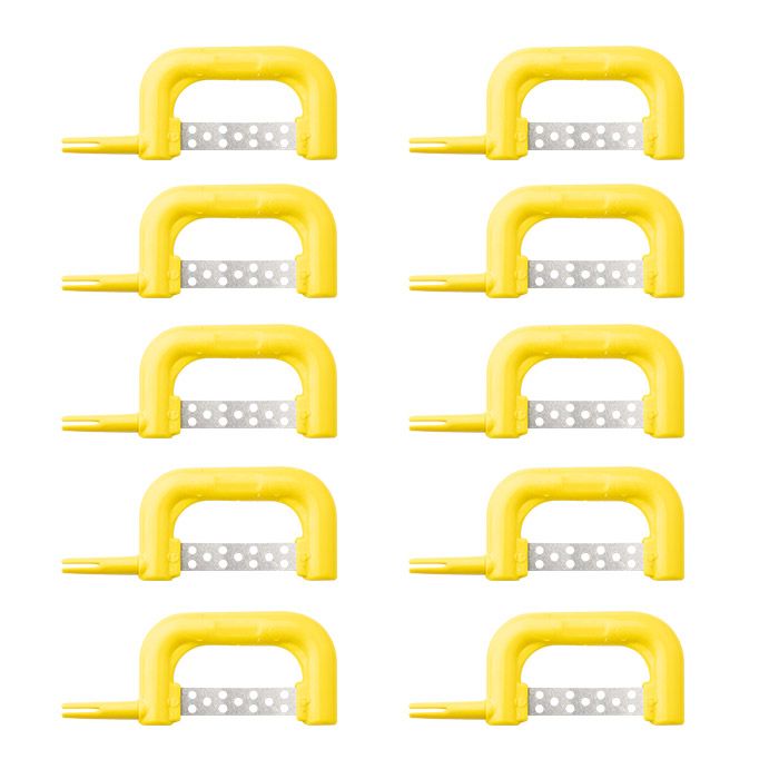 maxill xacto stripz sawz Interproximal Reduction Strips - DOUBLE-SIDED - YELLOW | EXTRA FINE