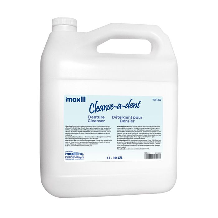 Cleanse-a-dent Denture Cleaner - 4 L Jug