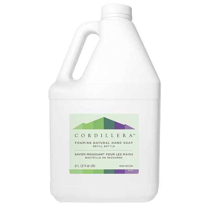 Cordillera natural foaming hand soap refill jog