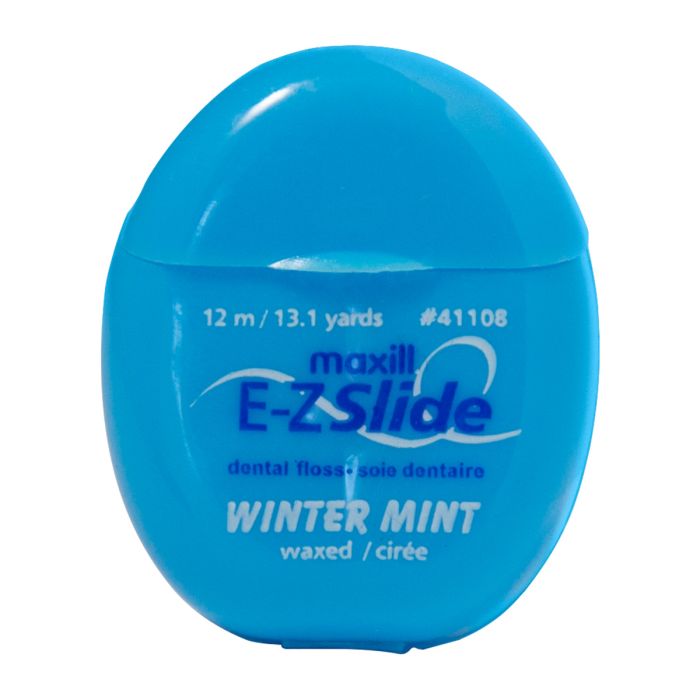 E-Z Slide 13 yd Waxed Dental Floss-Winter Mint