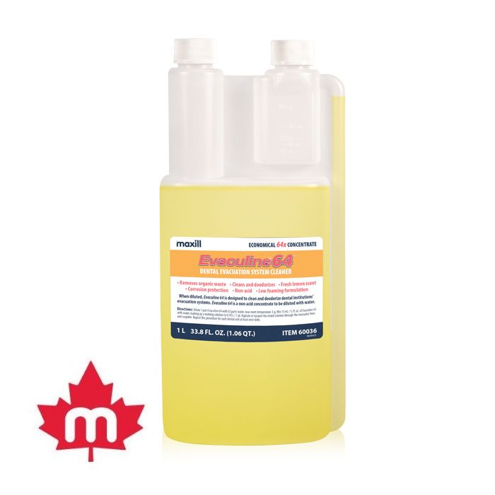 Maxill Line Cleaner Evaculine 64 Evacuation System Cleaner | maxill