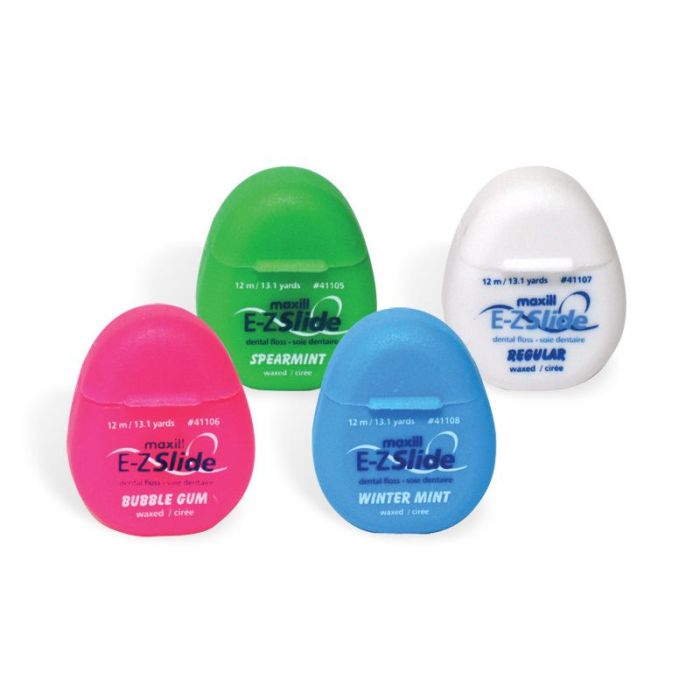 E-Z Slide 13 yd Waxed Dental Floss-Assorted