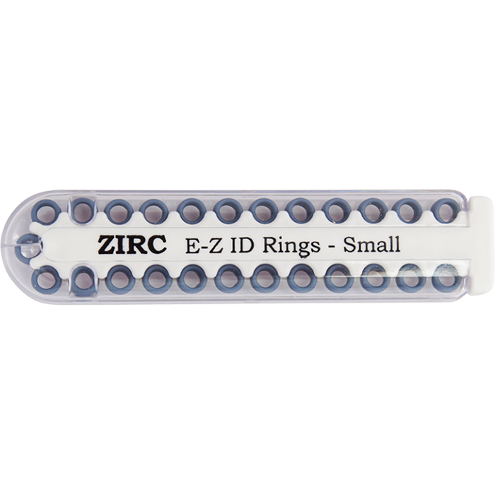 E-Z ID Rings - Small (3.175mm - 6.35mm)-Blue (B)