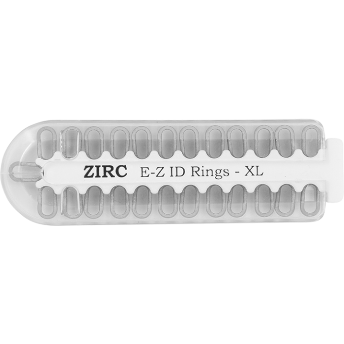 E-Z ID Rings - Extra Large (9.525mm - 12.7mm)-White (A)