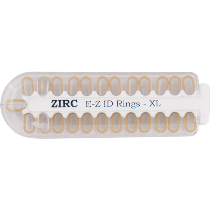 E-Z ID Rings - Extra Large (9.525mm - 12.7mm)-Beige (G)
