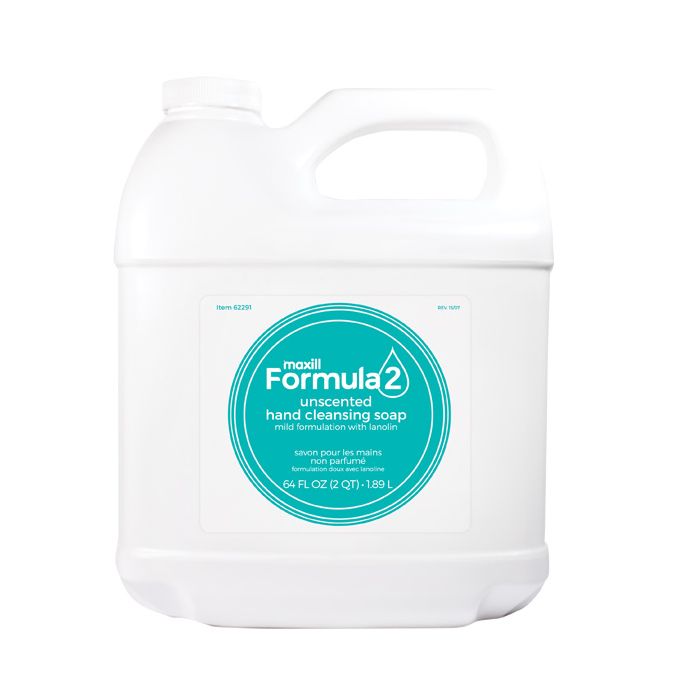 Refill jug of unscented hand soap. 