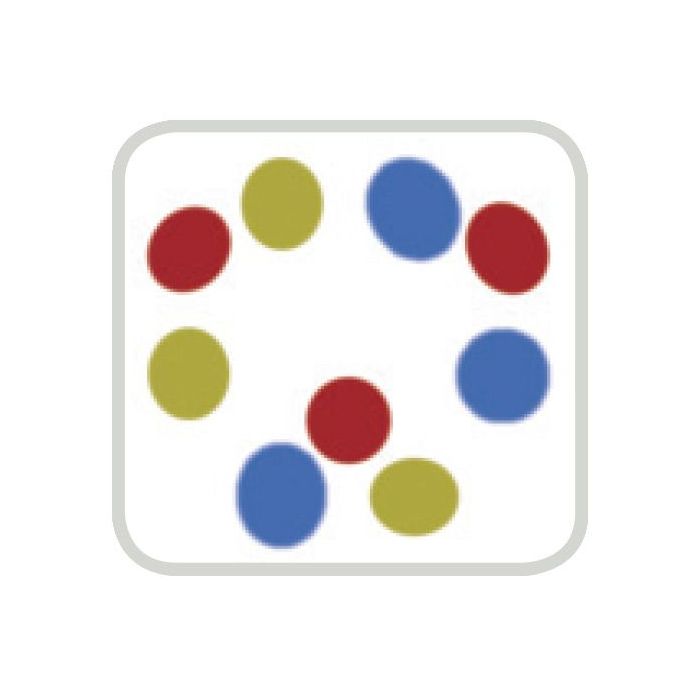 Pro-Form Mouthguard Laminates - Fun-Square-Polka Dots - White