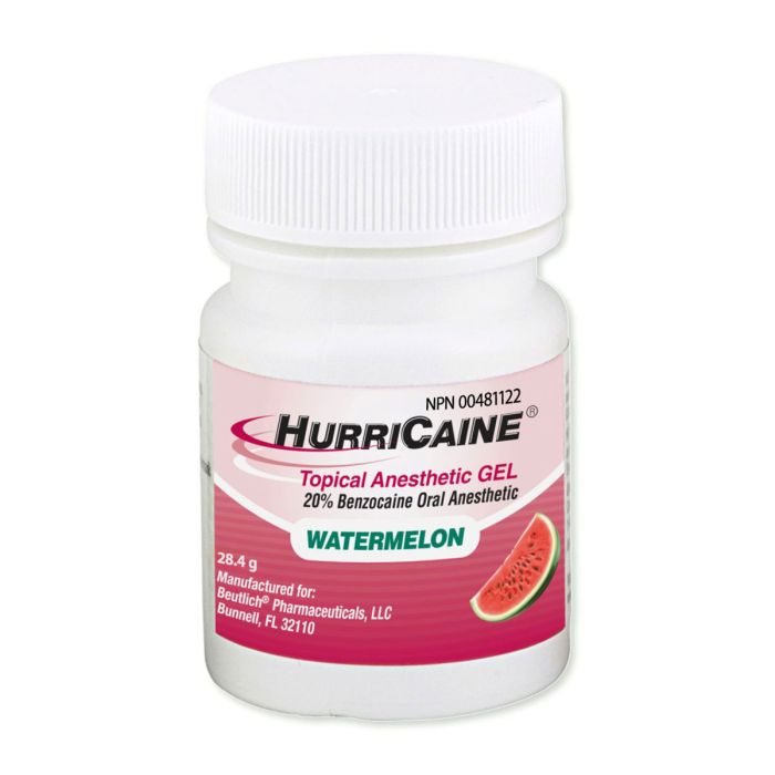 HurriCaine Topical Anesthetic Gel - Watermelon 