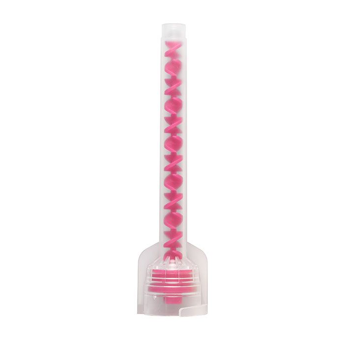 maxill Krystal Klear Mixing Tips - Pink 68 mm (1:1)