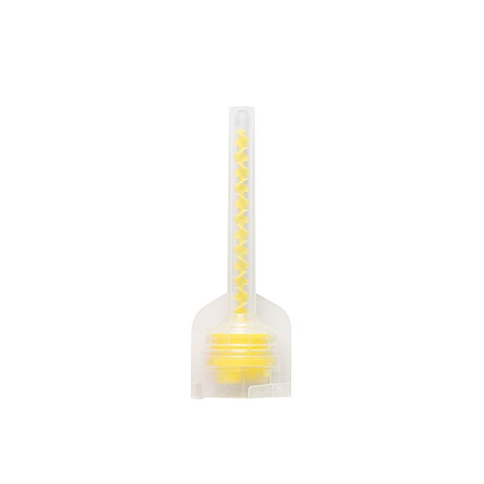 maxill Krystal Klear Mixing Tips - Yellow 45 mm (1:1)