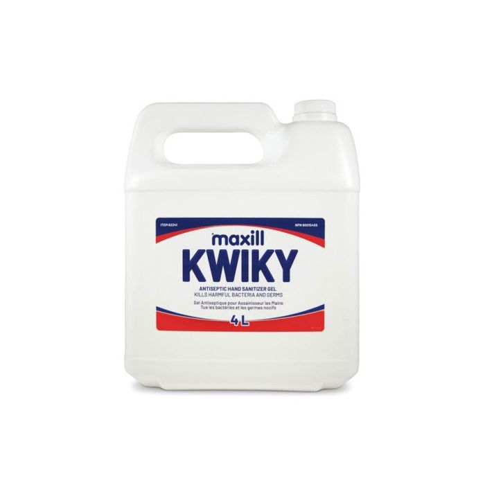 KWIKY Antiseptic Hand Sanitizer Gel - 4 L Jug