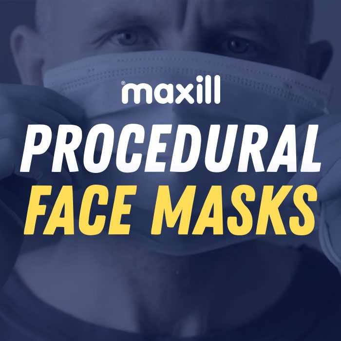 maxill Plus Earloop Style Procedural Masks - Floral | maxill