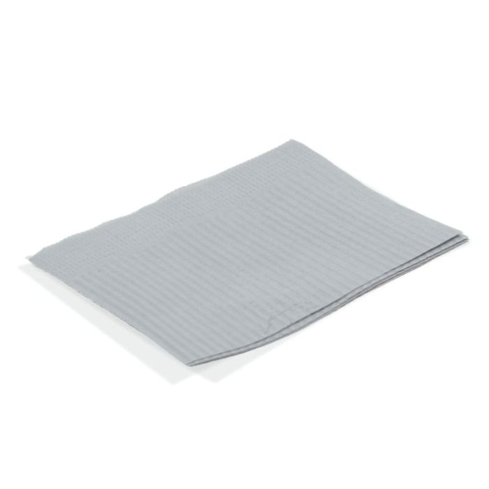 Gray maxi-plus patient bib