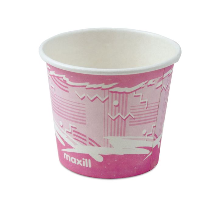 maxi-cups Disposable Paper Cups - Pink
