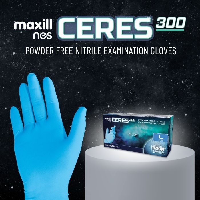 maxill nes CERES 300 Powder Free Nitrile Medical Examination