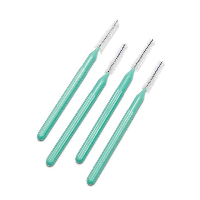 PerioX ORASTIX Interdental Brushes - 50 Pack Bag-Size 6 (1.0 mm) - Green