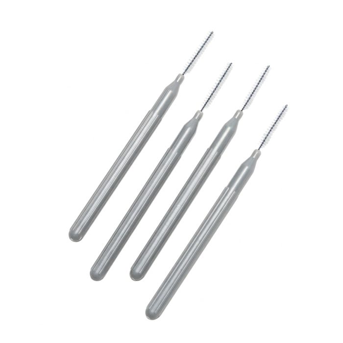 PerioX ORASTIX Interdental Brushes - 50 Pack Bag-Size 0 (0.4 mm) - Grey