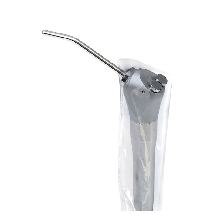 PolyAll Syringe Sleeve 2.5" x 10" (with opening, blue)