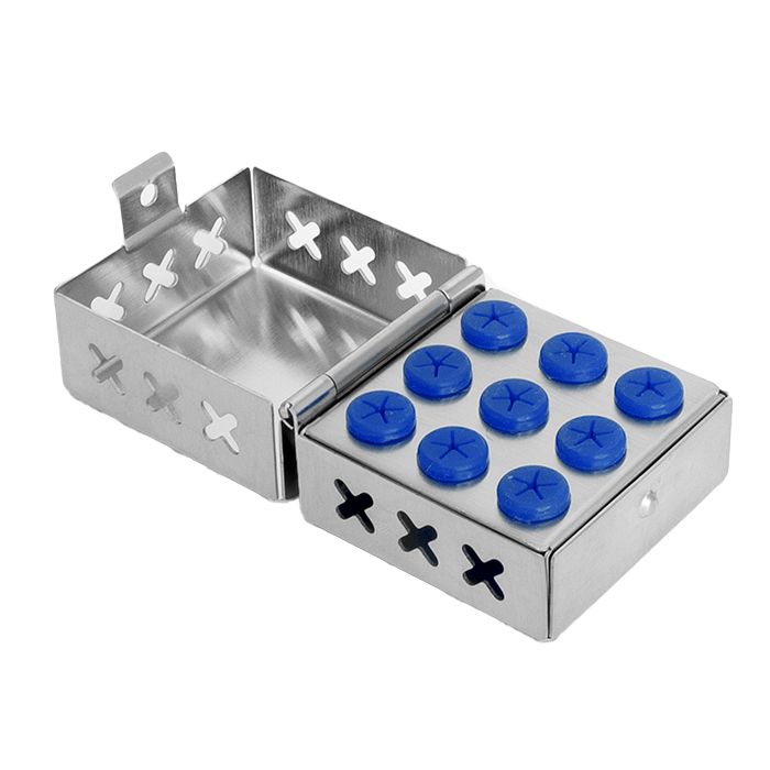 Ohio Forge Bur Holder Silicone Hole Box - 9 Place