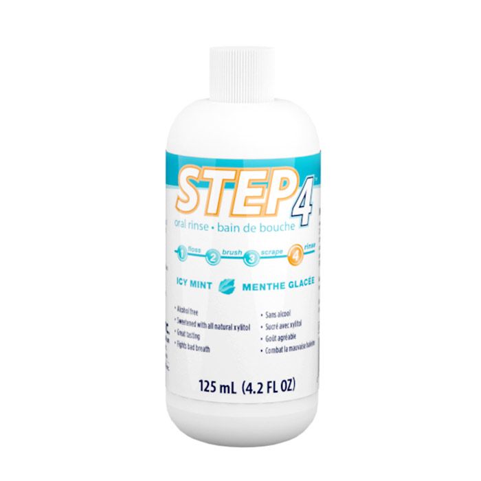 Step 4 Halitosis Rinse 125 mL - Icy Mint