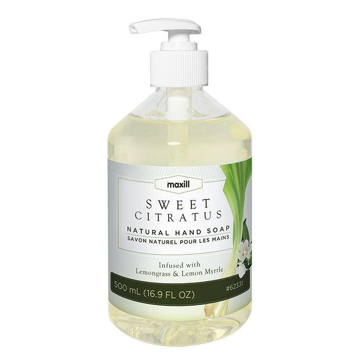 Sweet sweet citratus lemongrass and lemon myrtle hand soap