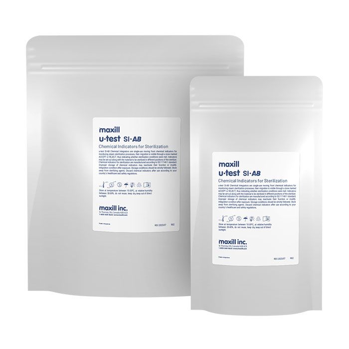 maxill u-test SI-AB Chemical Indicators for Sterilization