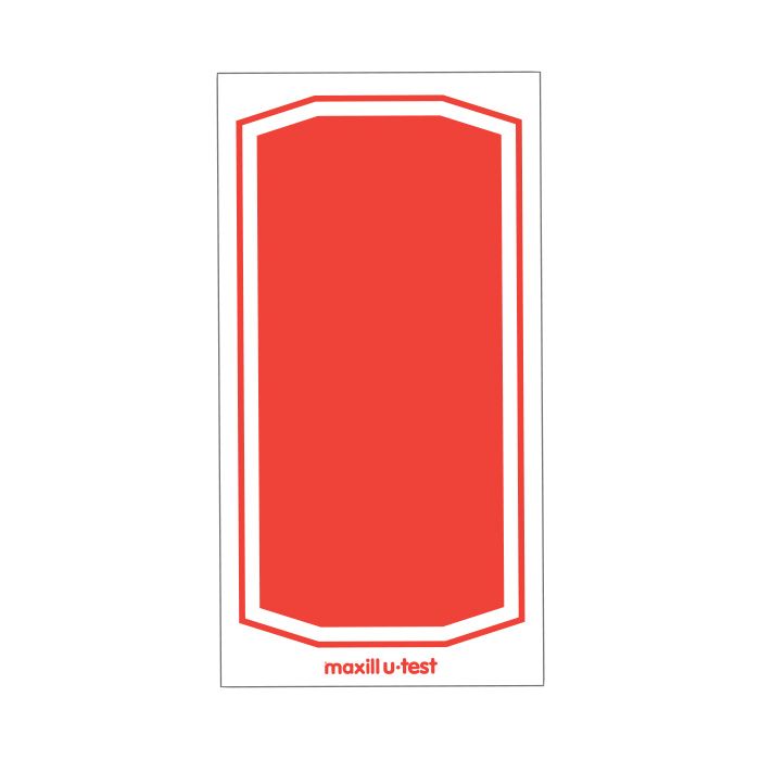 Red ultrasonic cleaning indicators