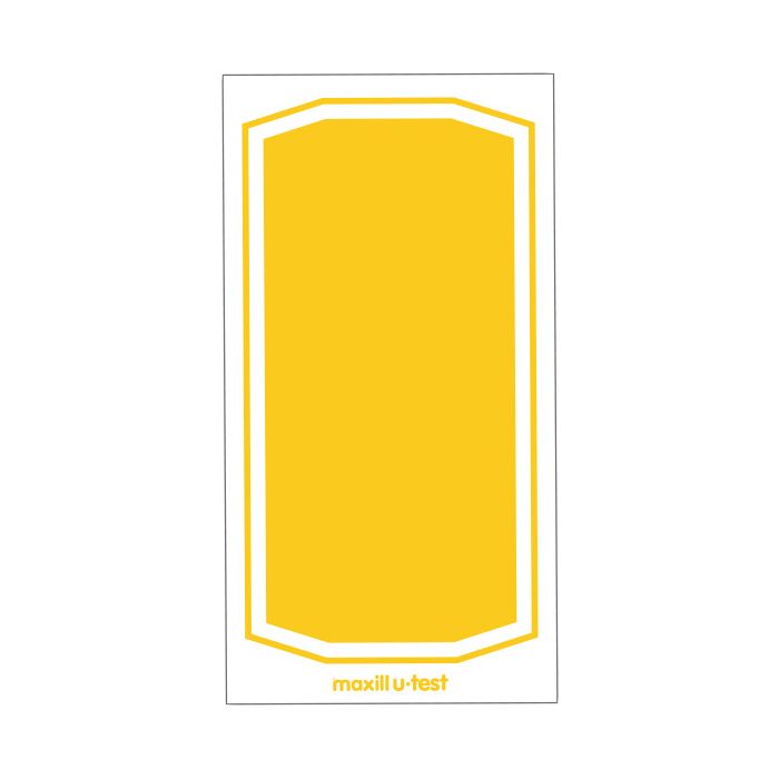 Yellow maxill ultrasonic cleaning indicator