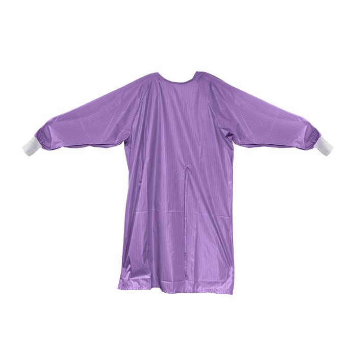 aquist Washable Isolation Gown - Lavender