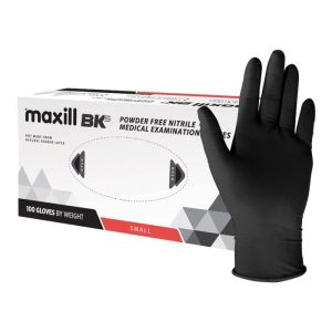 maxill BK5 Powder Free Nitrile - Large --CLEARANCE--