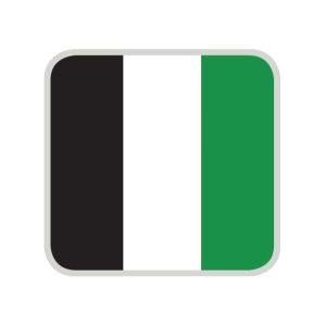 Pro-Form Mouthguard Laminates - 3 Colour-Square-Black/White/Green --CLEARANCE--