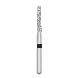 Ohio Forge Multi-Patient-Use Diamond Burs - Round End Taper - 856-016-Super Coarse - Short Shank