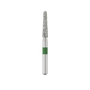 Ohio Forge Single-Patient-Use Diamond Burs - Round End Taper - 856-018-Coarse - Short Shank